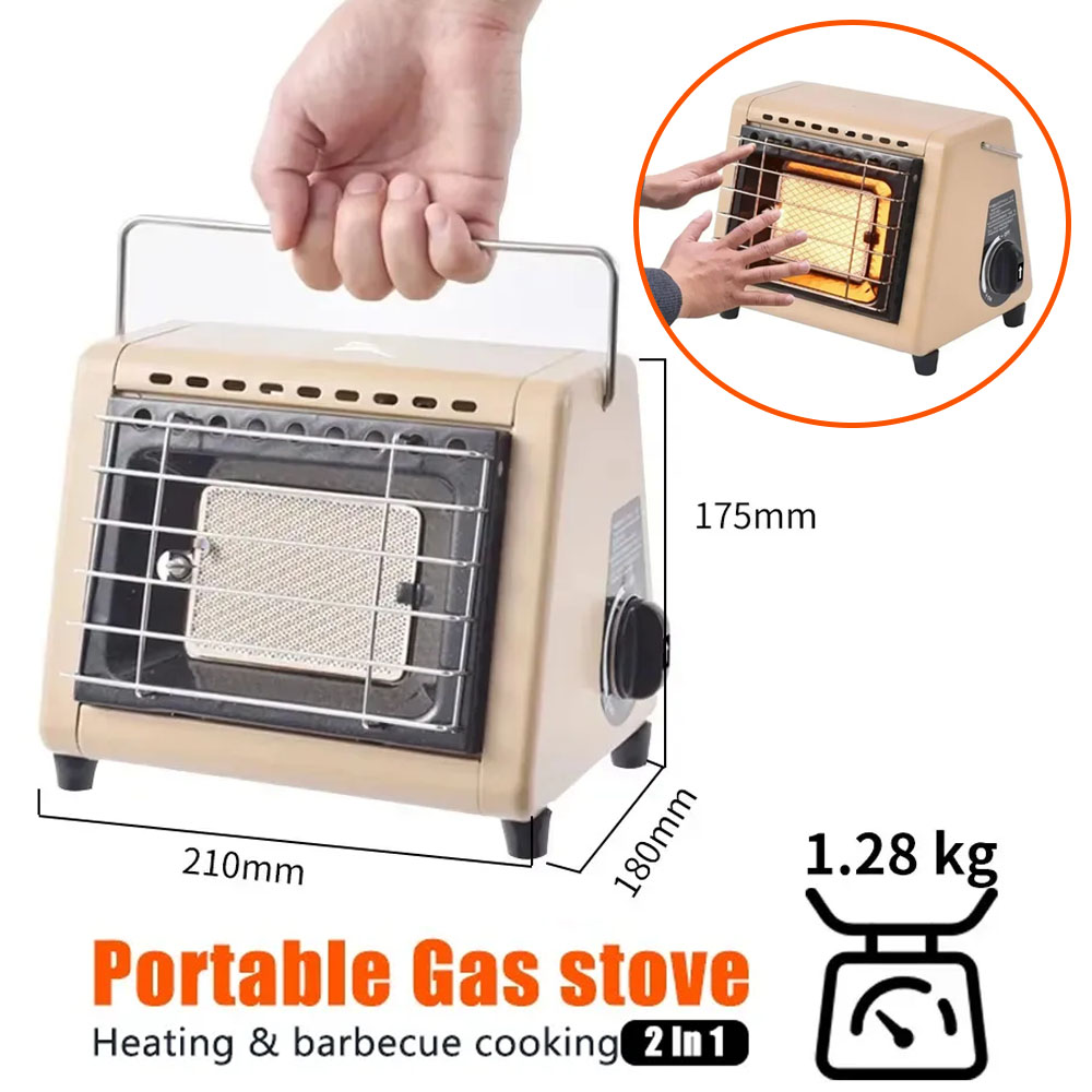 Home Cooking Heater - Aquecedor a Gás Portátil 2 em